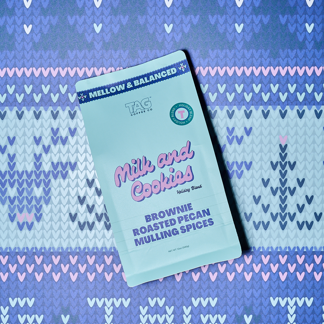 Milk & Cookies Holiday Blend Coffee Bag