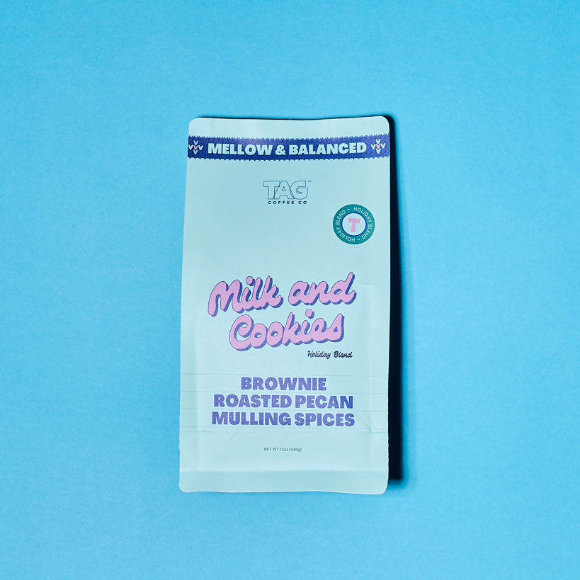 Milk & Cookies Holiday Blend Coffee Bag