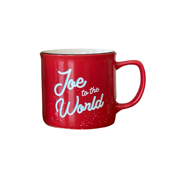Joe to the World Holiday Mug